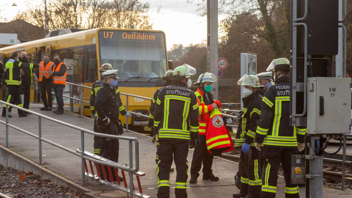 Stuttgart: Tödlicher Stadtbahnunfall an der Haltestelle Pragfriedhof