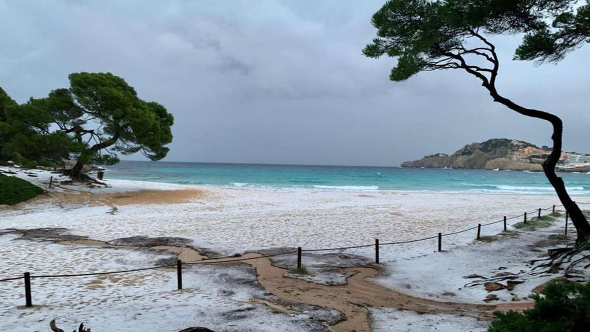 Mallorca: Nach Hagelmassen nun Sturm auf Urlaubsinsel