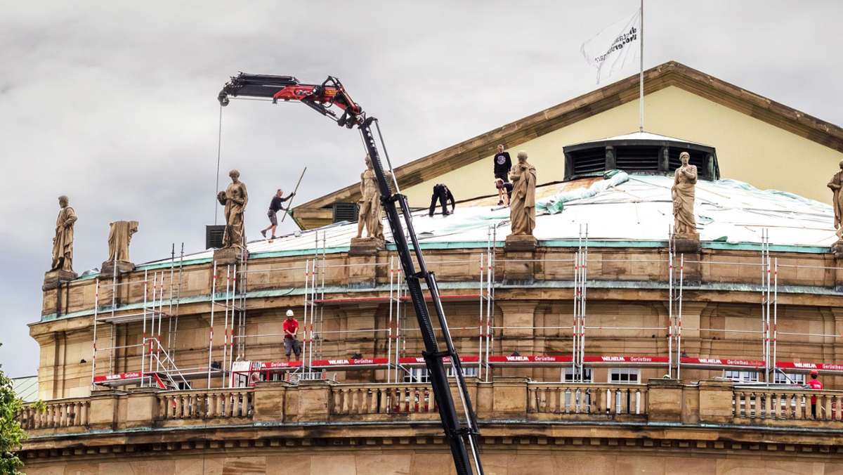 Sanierung der Stuttgarter Oper: Stadt rechnet mit einer Bauzeit von zehn Jahren