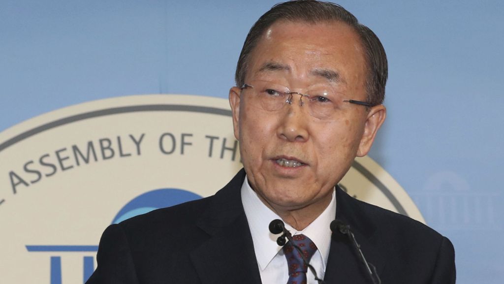  Der ehemalige UN-Chef Ban Ki Moon hat überraschend bekannt geben, nicht bei der kommenden Präsidenschaftswahlen in Südkorea zu kandidieren. Als Grund nannte er Enttäuschung. 