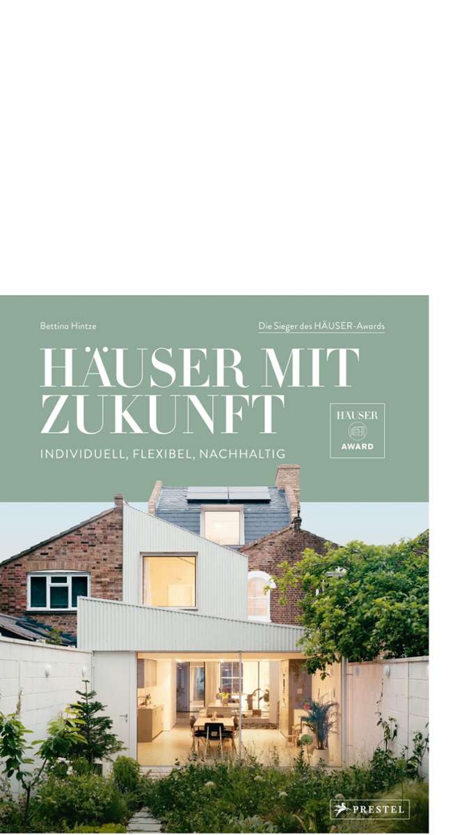 Die Siegergebäude des HÄUSER-Awards 2024 mit dem Untertitel „Häuser mit Zukunft“ und insgesamt 30 Projekte sind nachlesbar in dem Buch von Bettina Hintze (59,95 Euro, 260 Seiten, 300 Farbfotos und 140 Planzeichnungen) im Prestel Verlag München.