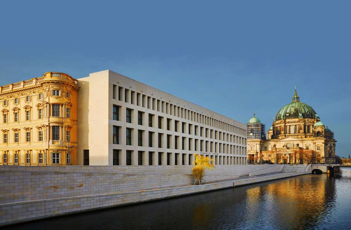 Das Berliner Schloss mit seiner schlichten Ostfassade