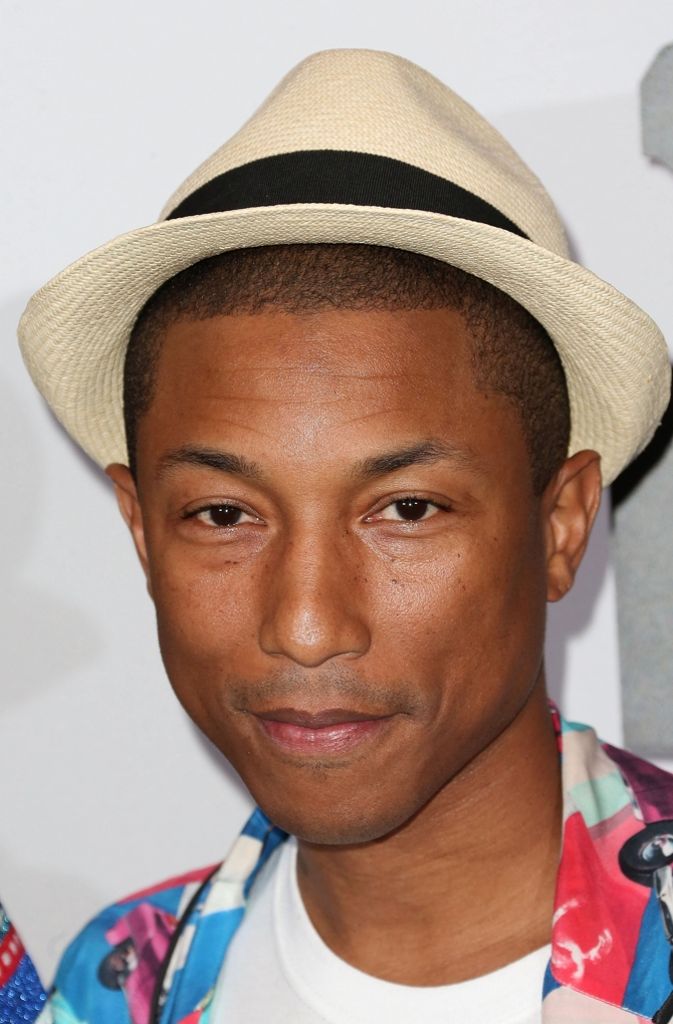 Das musikalische Allround-Talent Pharrell Williams nahm ebenfalls am Dinner teil.