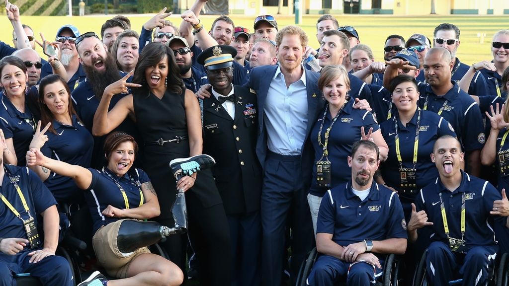 Florida: Michelle Obama und Prinz Harry eröffnen „Invictus Games“