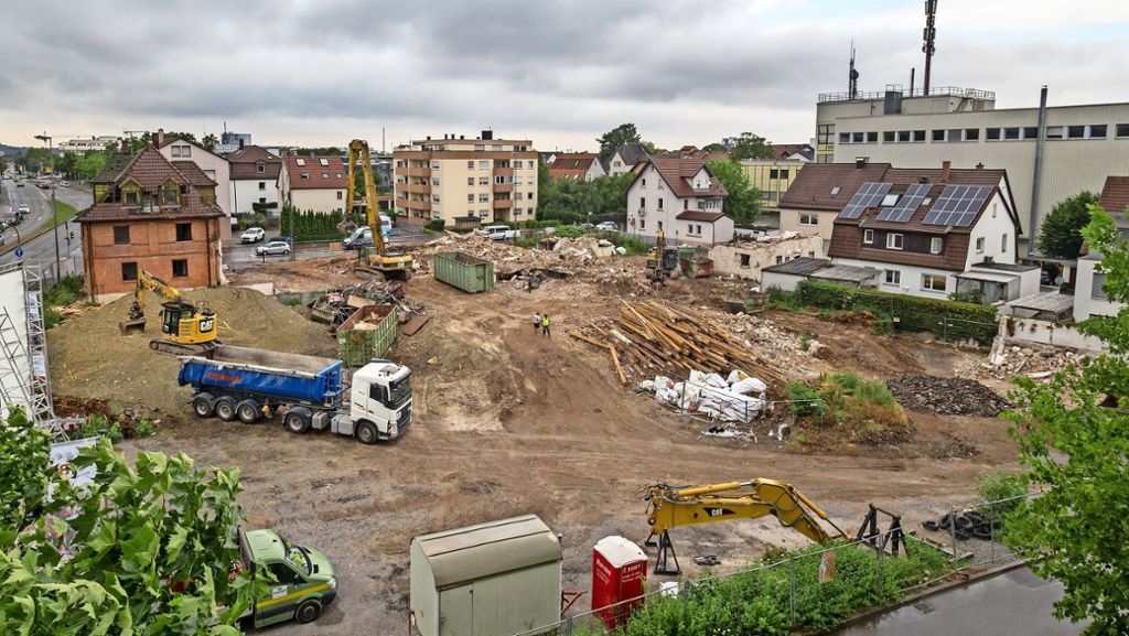 Böblingen: Ein  Stück Unterstadt wird abgerissen