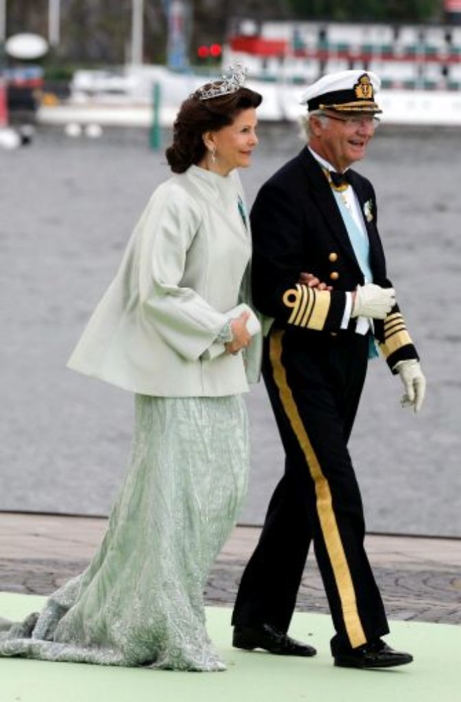 Königin Silvia and König Carl Gustaf von Schweden.