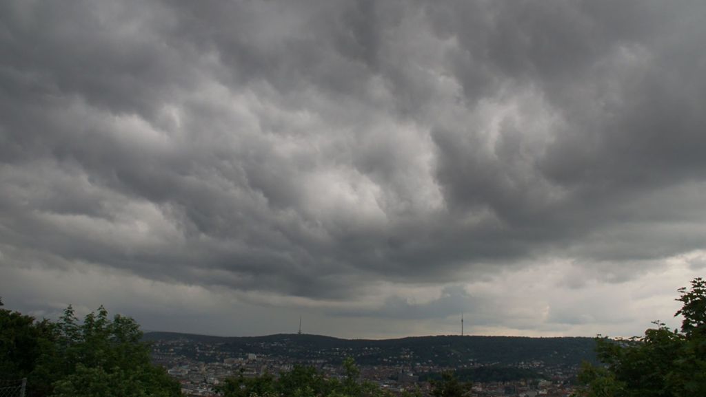 Wetter in Stuttgart: Erster Herbststurm zieht über Baden-Württemberg