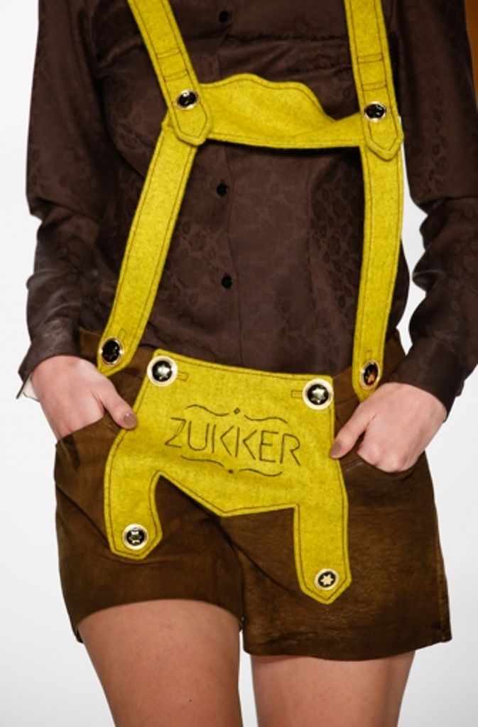 Lederhosen made by Zucker.