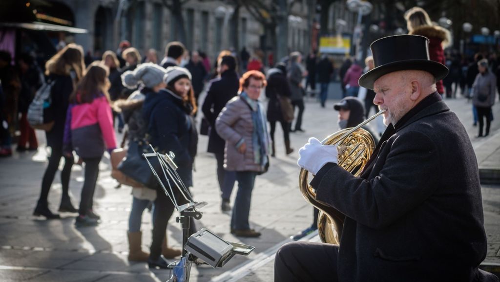 Stuttgart: Straßenmusiker muss Weihnachtsmarkt fernbleiben