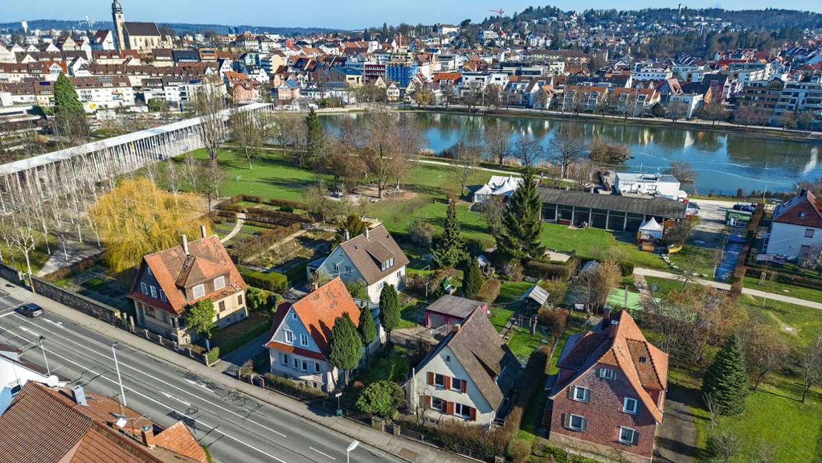 Städtisches Kleinod in Böblingen: Fünf Häuschen zwischen Wohnen und Leben