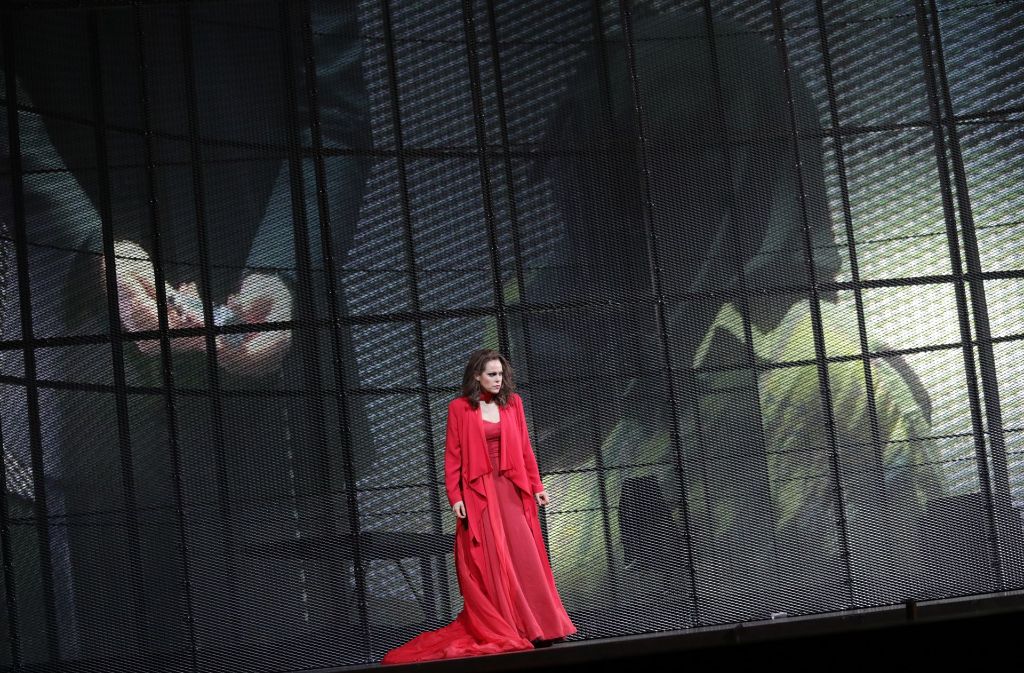 Kristine Opolais als Tosca.
