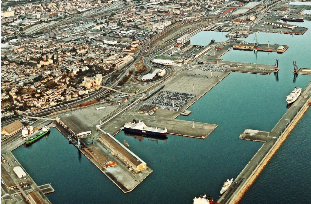 Im Hafen und Marseille ist das neue Umschlagzentrum MIF68 entstanden. Foto: AFP