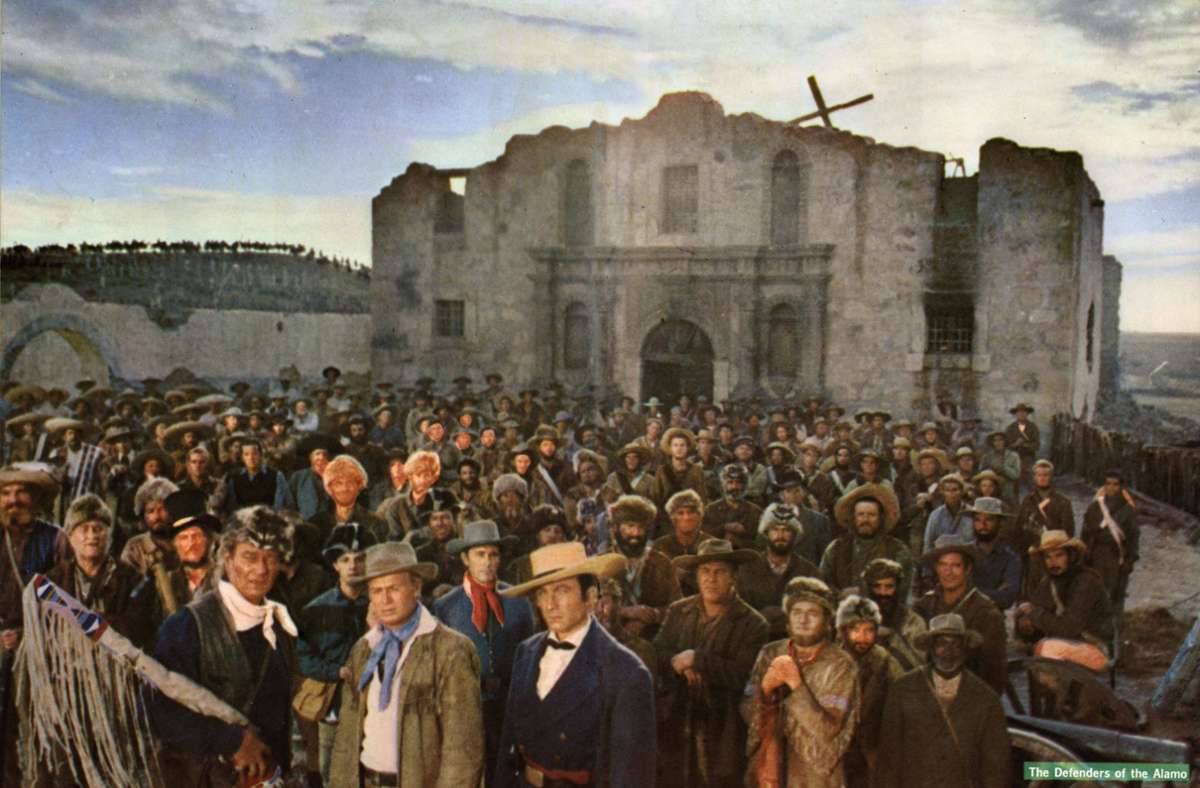 Filmbild aus John Waynes „The Alamo“