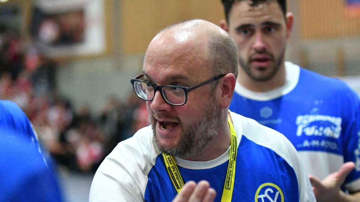 Handball-Württemberg-Liga: TSV Schmiden: Warum der Trainer ganz schnell heim will