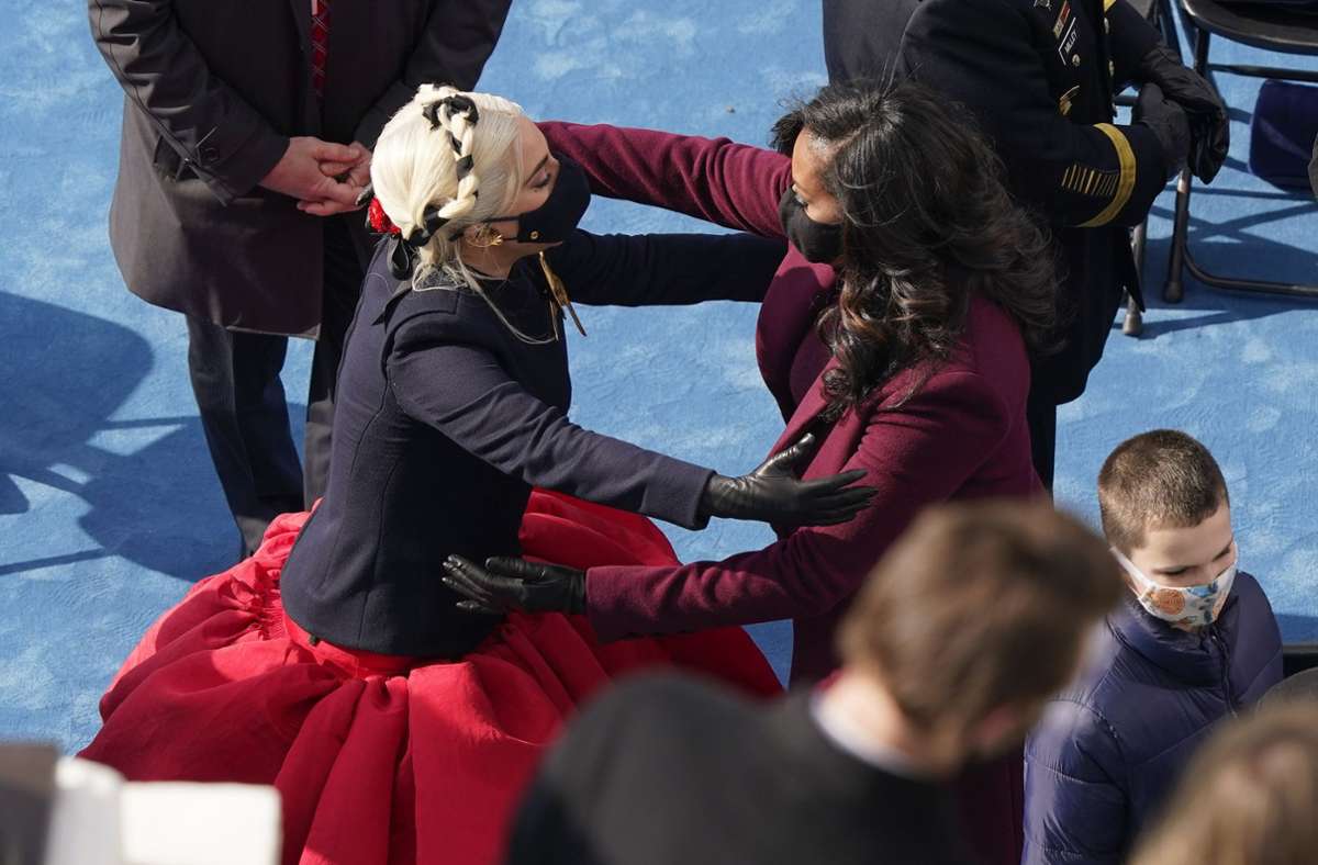 Lady Gaga und Michelle Obama