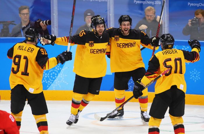 Deutschland holt historische Silbermedaille im Eishockey