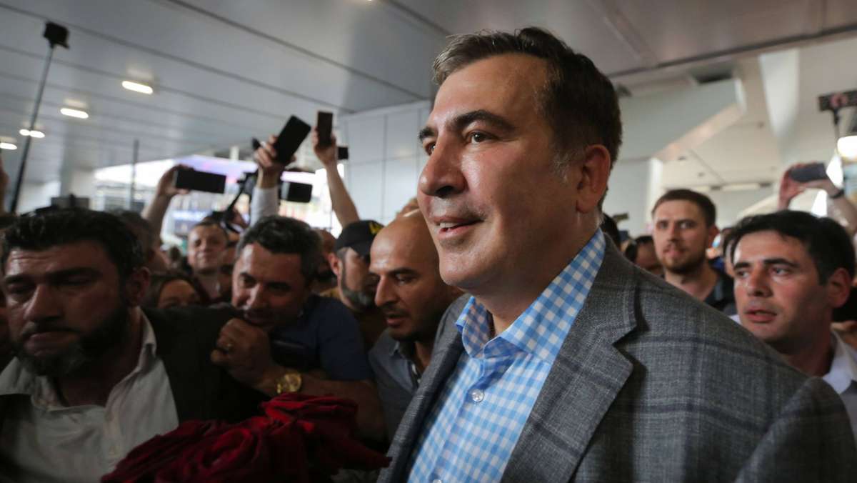 Laut Mitteilung des Regierungschefs: Georgiens Ex-Präsident Saakaschwili festgenommen