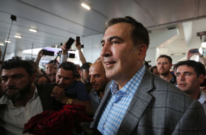 Georgiens Ex-Präsident Saakaschwili festgenommen