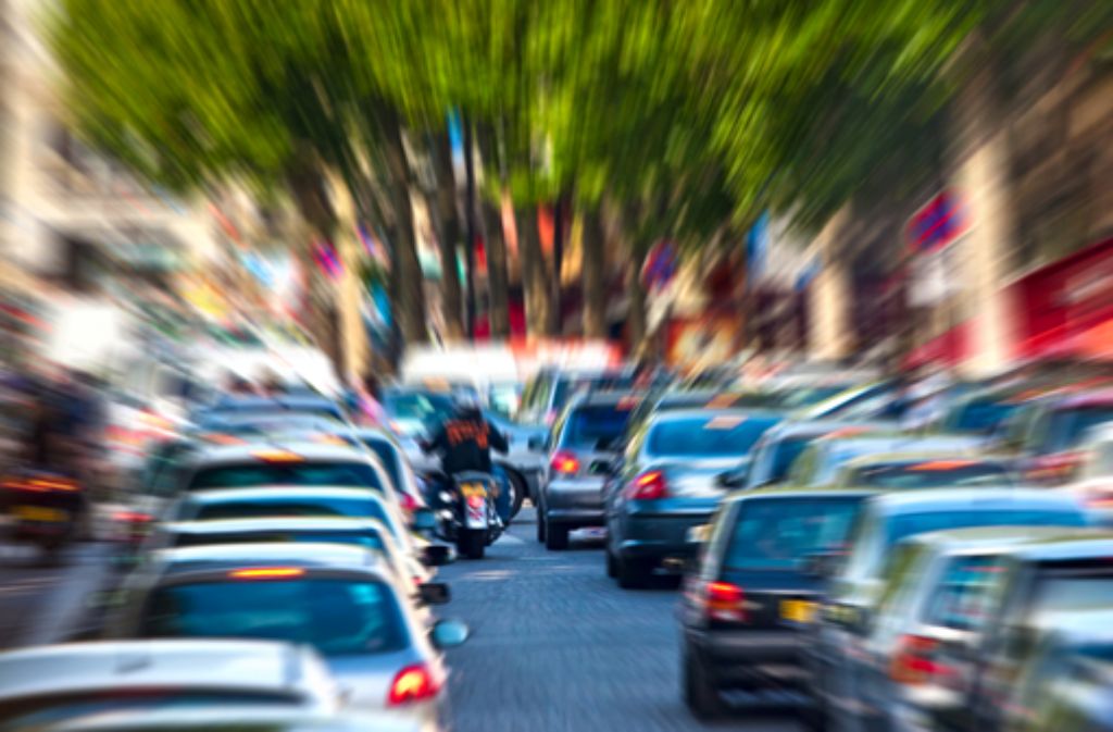Auto Ber Fuss Gefahren