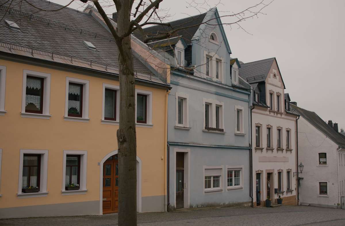 Das Wohnhaus der Familie Knobloch in Lichtenberg