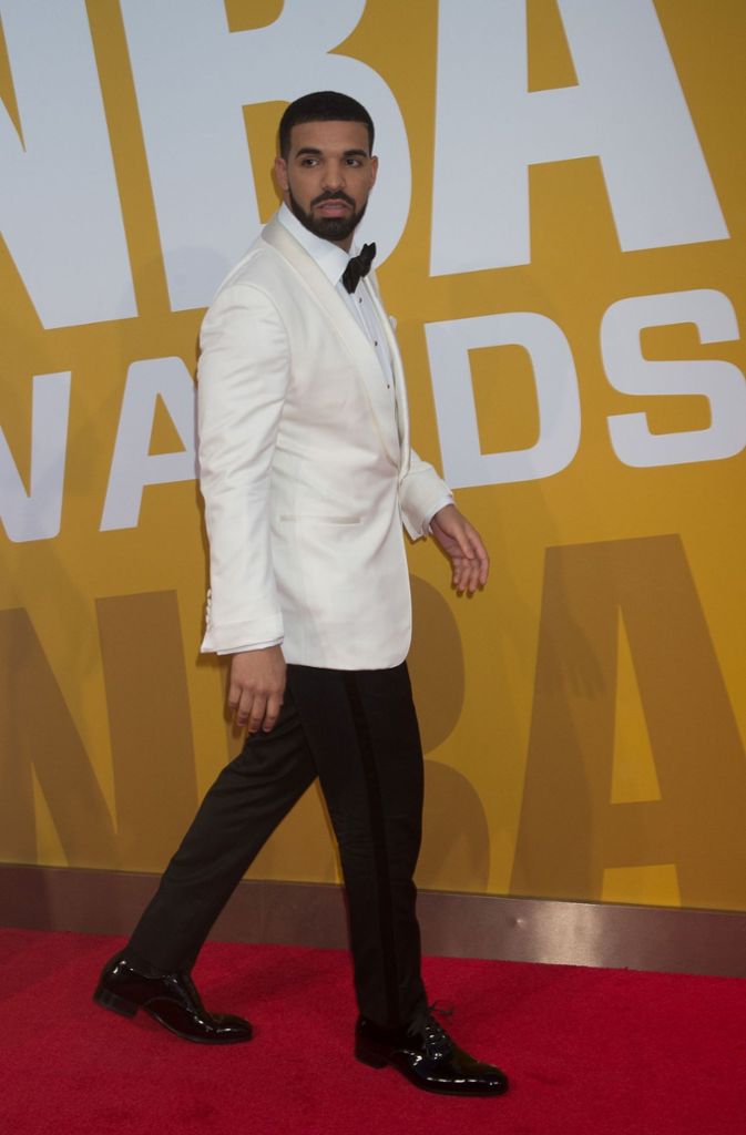 Rapper Drake moderierte die Veranstaltung.