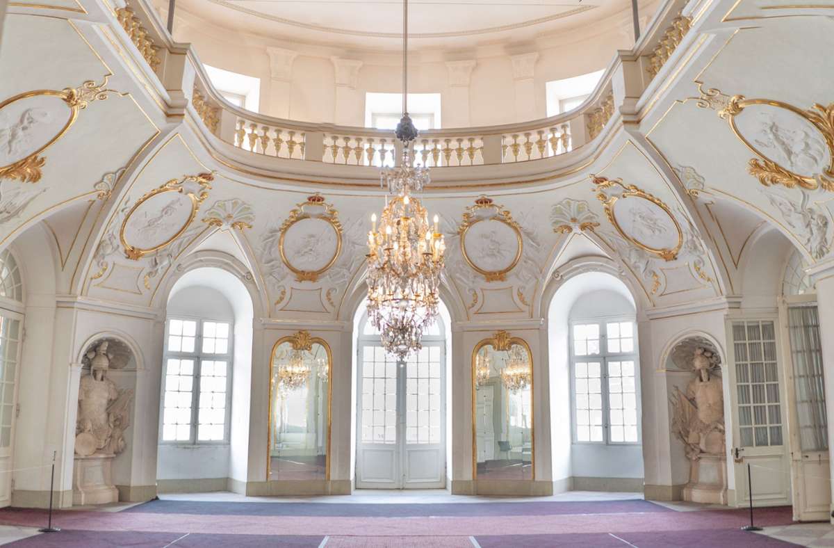 Der Gardesaal im Ludwigsburger Residenzschloss darf wieder besichtigt werden.