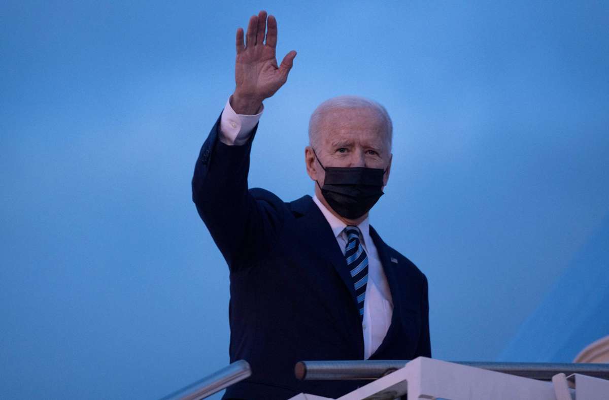 US-Präsident Joe Biden will die Aktion der USA am Donnerstag erläutern. Foto: AFP/BRENDAN SMIALOWSKI