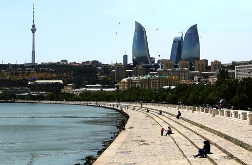 Seit dem Eurovision Song Contest ist Aserbaidschans Hauptstadt Baku vielen Menschen ein Begriff Foto: dpa