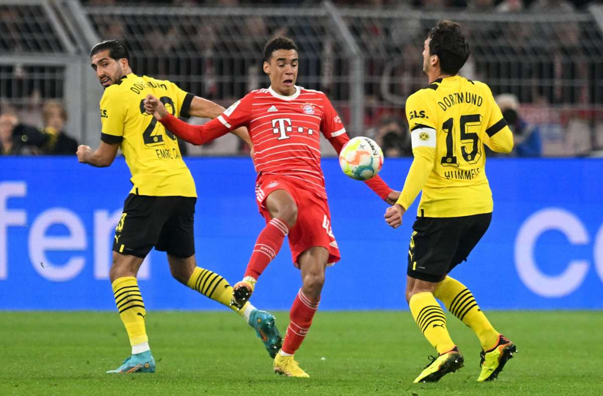 Borussia Dortmund gegen den FC Bayern – im Fernduell geht es um die Meisterschale. In unserer Bildergalerie erfahren Sie diese und alle anderen Konstellationen vor dem letzten Spieltag.