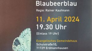 Erdmannhausen: Filmabend: Blaubeerblau