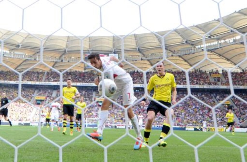 Der VfB Stuttgart hat gegen Borussia Dortmund eine 2:0-Führung verspielt.
