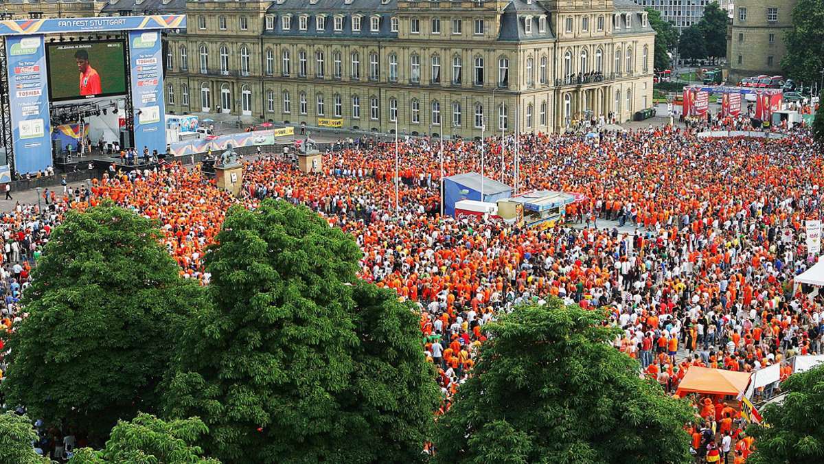 Fanfest zur EM 2024 auf dem Schlossplatz: Das EM-Fanfest bekommt den ganzen Schlossplatz