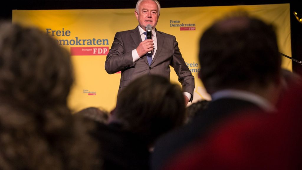 Frühjahrsempfang der Stuttgarter FDP: Kubicki wirbt in der Rosenau für FDP