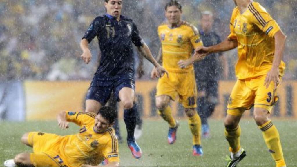 Fußball-EM: Frankreich schlägt Gastgeber Ukraine 2:0