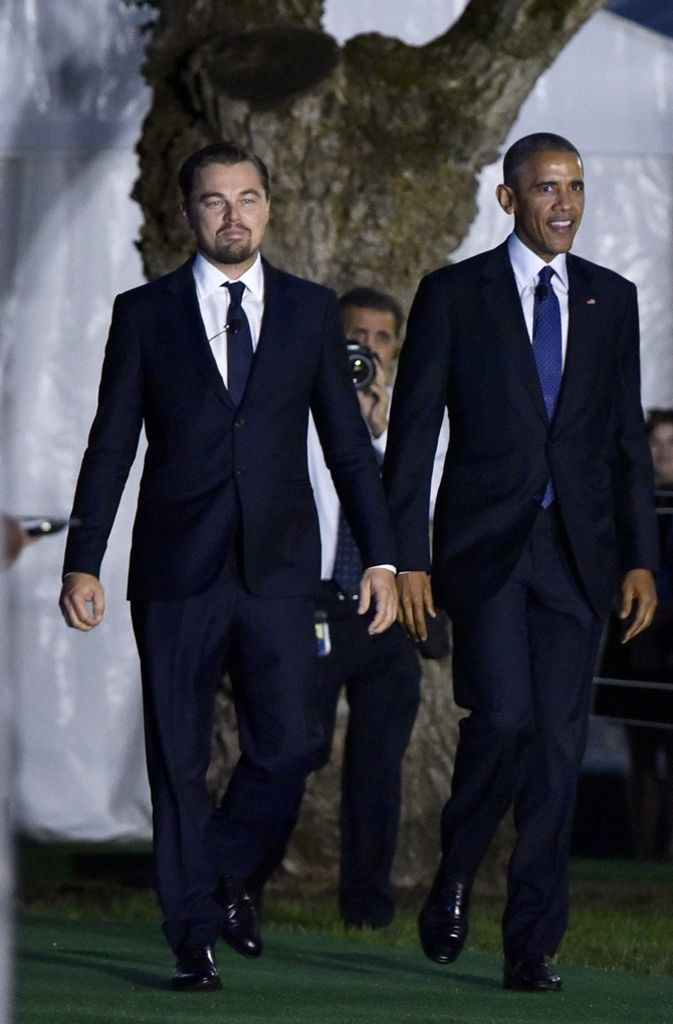 Für DiCaprio ist Präsident Obama der Politiker, der am meisten für die Lösungen der Klimakrise getan hat.