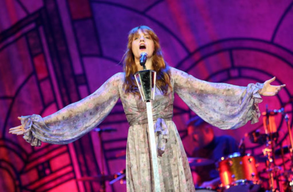 Freitag, 19. Juni, ab 23 Uhr (Green Stage): Florence and the Machine