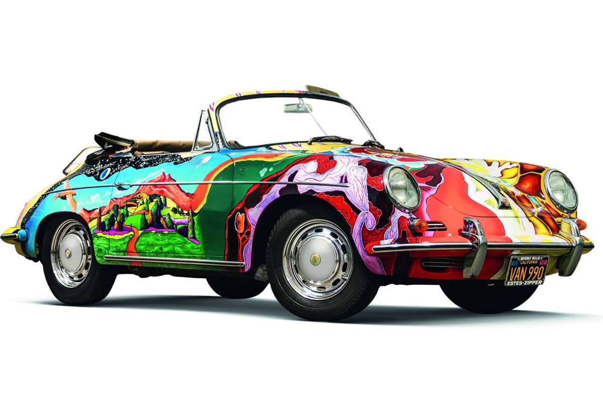 Die Sängerin Janis Joplin hat sich immer wieder kritisch zum Konsumstreben geäußert – was sie nicht daran hinderte, selbst einen Porsche zu kaufen. Der bunt bemalte Wagen wechselte vor sieben Jahren für 1,76 Millionen Dollar den Besitzer.