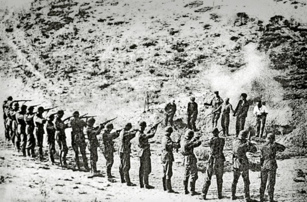 Erschießungen nahe Sant Anna: bei dem Massaker 1944 starben mehr als 500 Menschen Foto: dpa