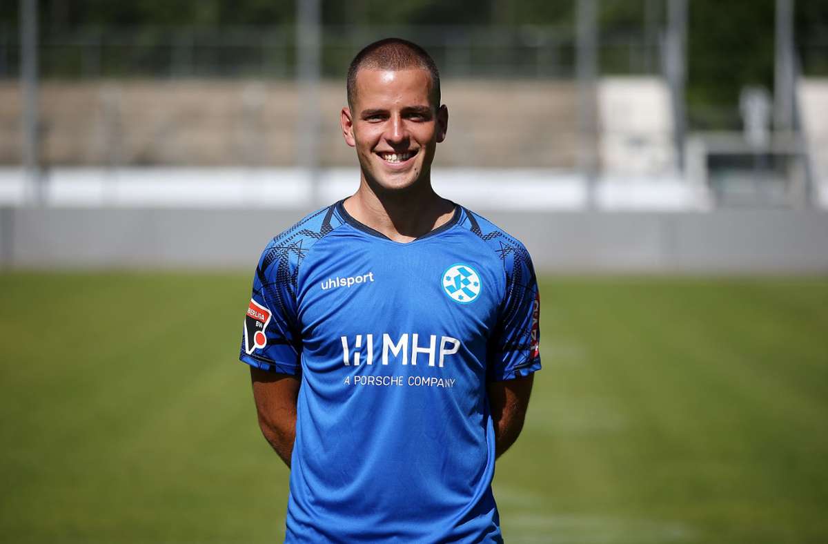 Mittelfeldspieler Ivo Colkic (23) geht in seine zweite Saison bei den Kickers.