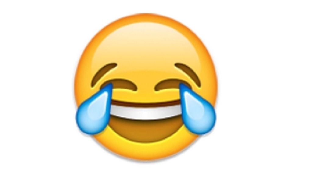  Das lachende Smiley mit Tränen in den Augen ist eines der beliebtesten Emojis. Die Sprachforscher von „Oxford Dictionaries“ haben es zum Wort des Jahres 2015 gekürt. 