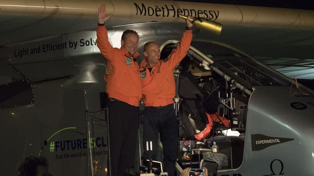 Solar Impulse: Solarflugzeug hat Pazifik bezwungen