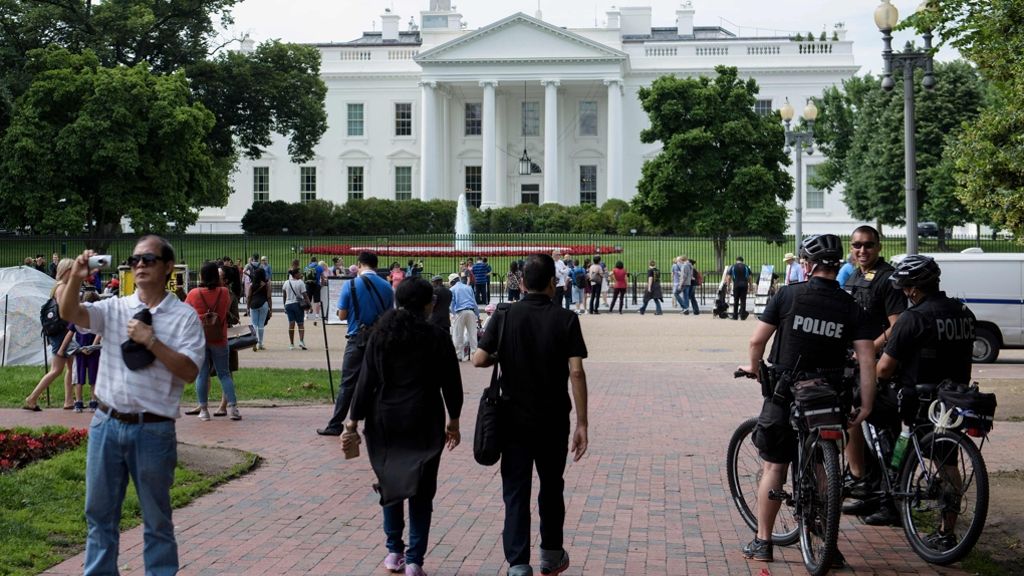 Washington: Streit über neuen Zaun fürs Weiße Haus