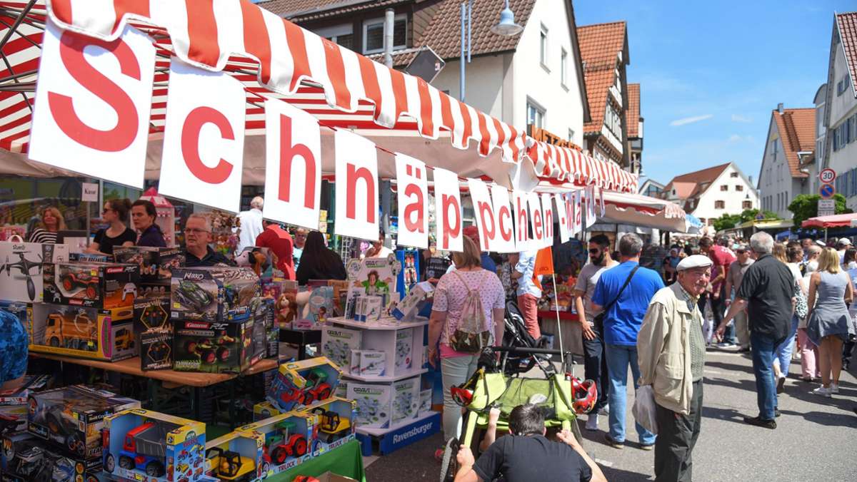 Vom 4. bis 6. Juni in Ehningen: Pfingstmarkt lockt wieder