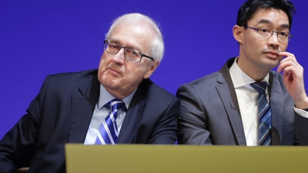 FDP-Parteitag: Brüderle soll rackern, Rösler  darf  führen