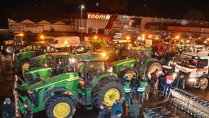 Bauern vor Protest-Höhepunkt