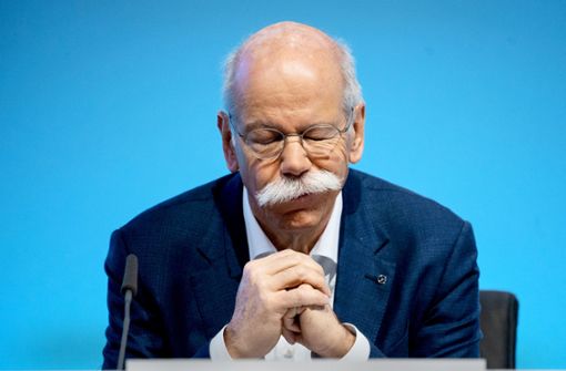 Ex-Daimler-Chef  Zetsche hat mit Immobilienfonds Geld verloren. Foto: dpa