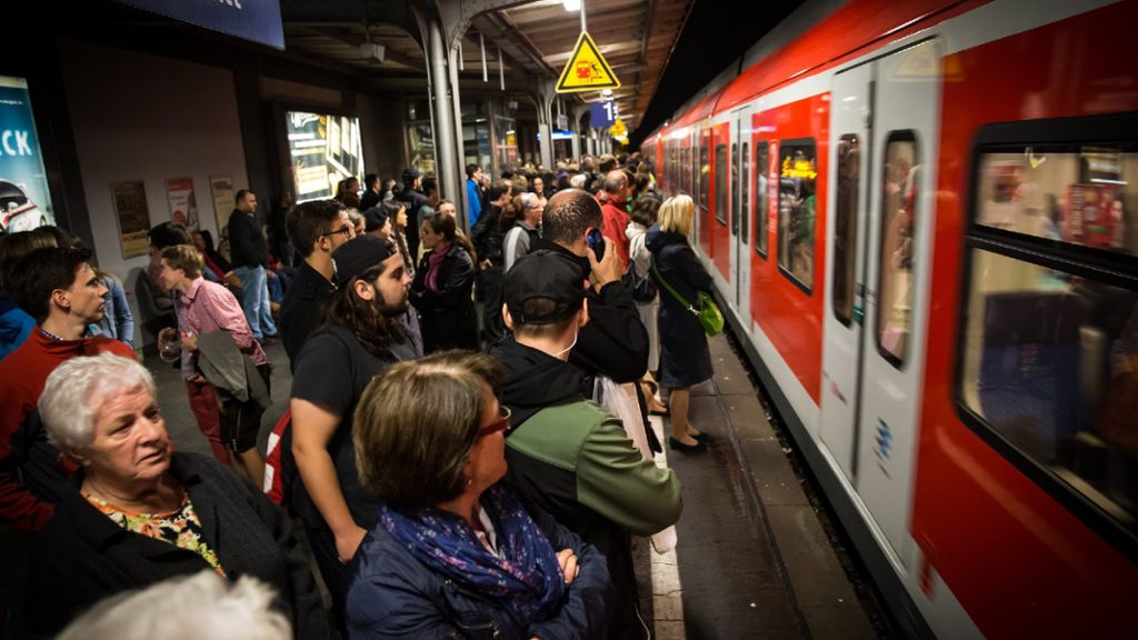 Zugverkehr in Stuttgart: Bahnstreik überrascht nur wenige Fahrgäste