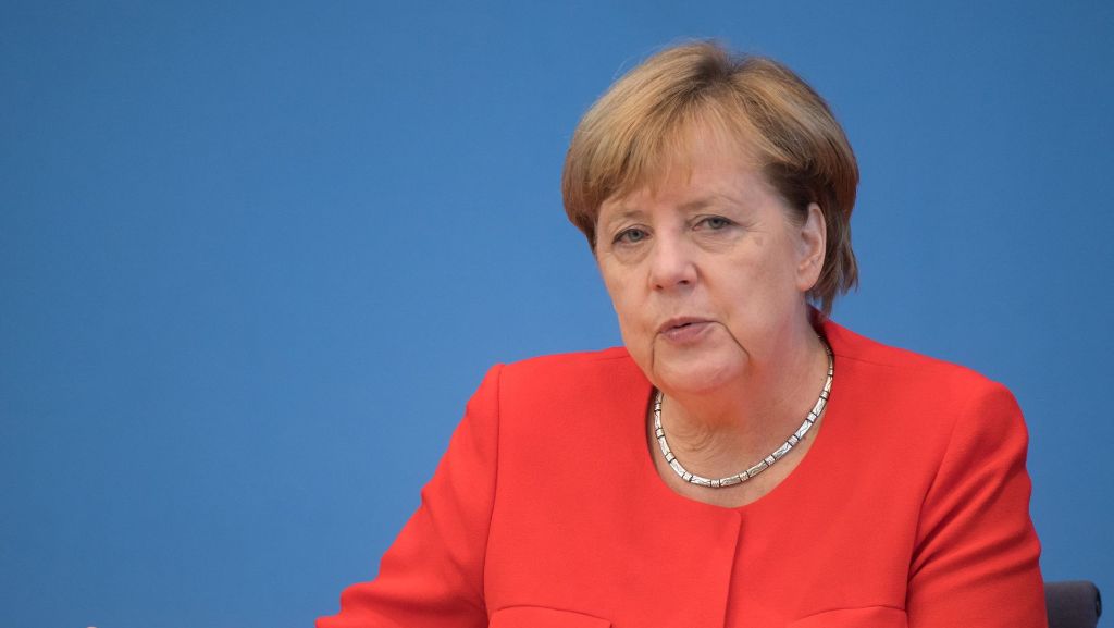 Kräftemessen mit Martin Schulz: Merkel weist Kritik an Bedingungen für TV-Duell zurück
