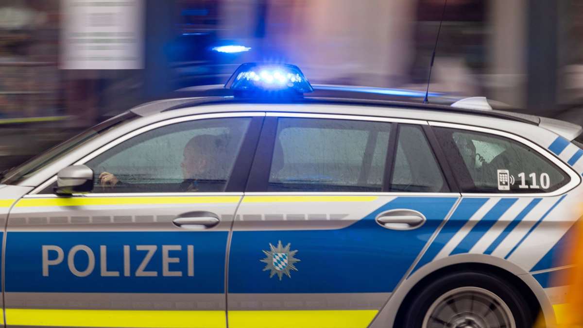Polizeieinsatz bei Ulm: Verfolgungsjagd endet mit Unfall