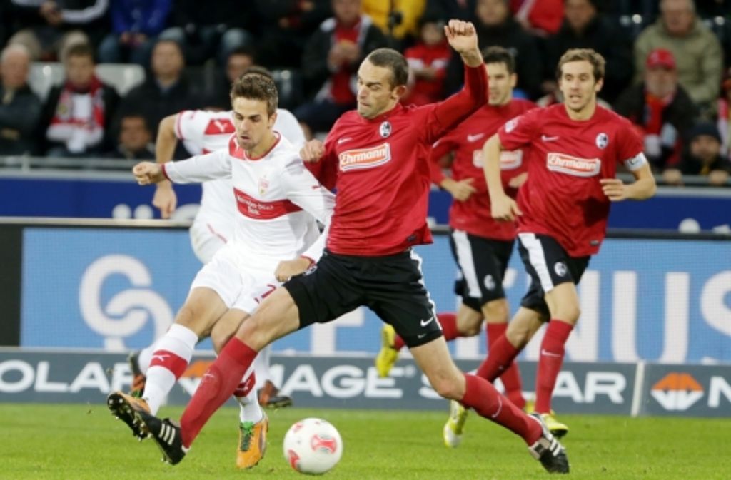 ... im November 2012 siegte der SC Freiburg 3:0 gegen den VfB.